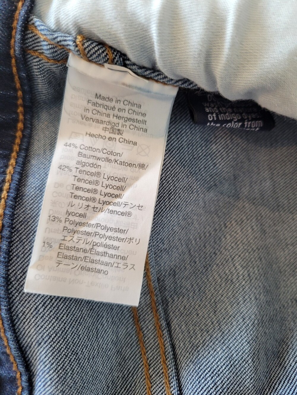 Madewell High Rise Skinny Jeans in Dark Indigo Wash - Picture 5 of 6